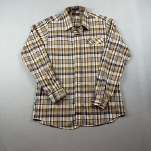 Levi’s Action Shirt Plaid Button-Up Men’s L